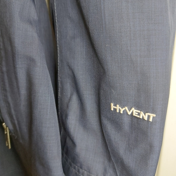 The North Face Blue Hyvent Long City Trench Jacket - Picture 4 of 9